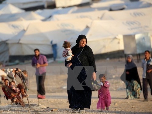 125.000 irakische Zivilisten müssen ihre Häuser in Mossul verlassen - ảnh 1